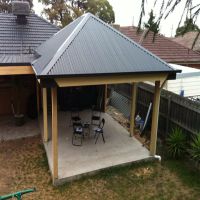 Room extension made by Allouch Engineering the steel fabrication company