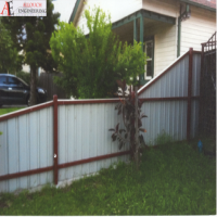 Allouch Engineering, Steel black door and fence