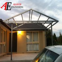 garage renovated by Allouch Engineering the steel fabrication company