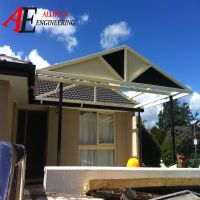 garage renovated by Allouch Engineering the steel fabrication company